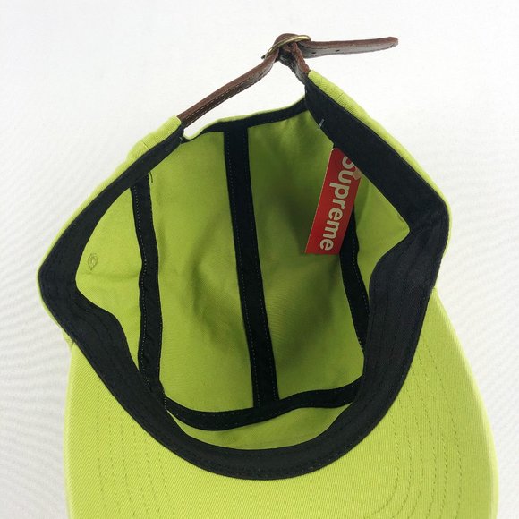 Supreme Washed Chino Twill Camp Cap Hat - Picture 7 of 8